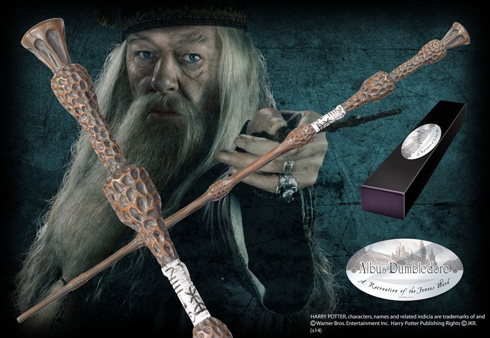 Albus Dumbledore tryllestav fra Harry Potter (Character-Edition)