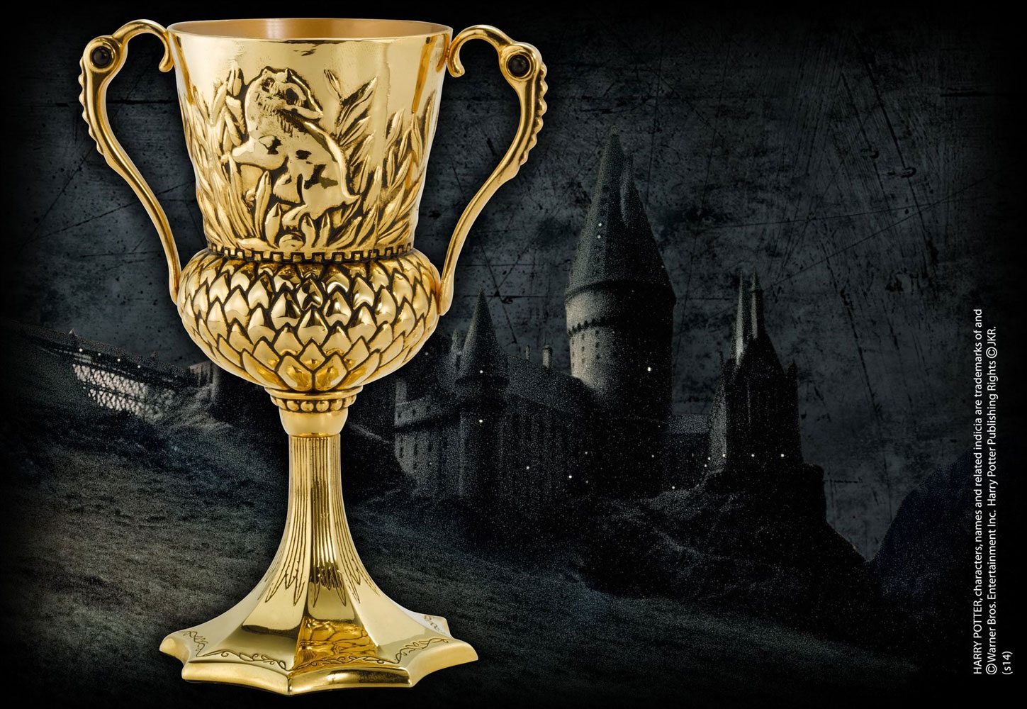 The Hufflepuff Cup replica på 13 cm fra Harry Potter