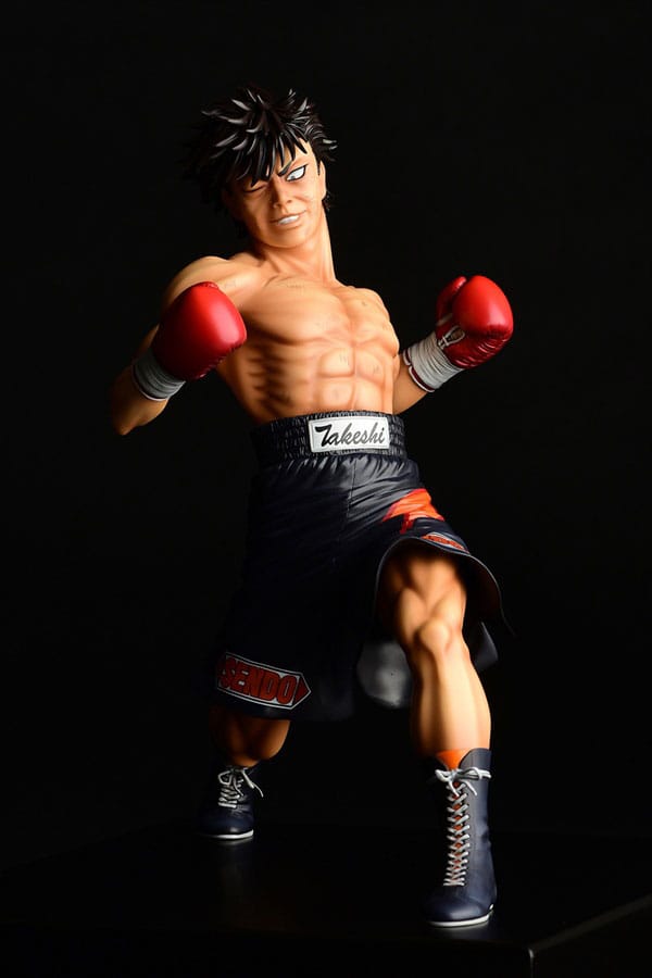 Hajime no Ippo PVC Statue 1/6 Takeshi Sendou Finish Blow Ver. Damage 29 cm