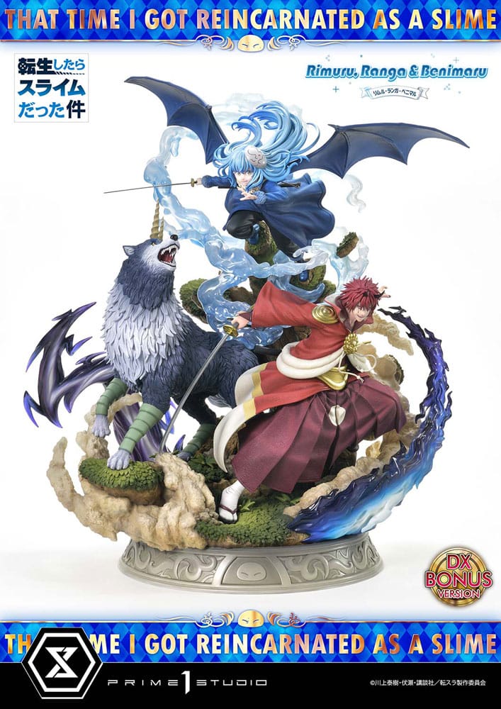 That Time I Got Reincarnated as a Slime Concept Masterline Series Statue 1/6 Rimuru, Ranga and Benimaru Deluxe Bonus Version 59 cm