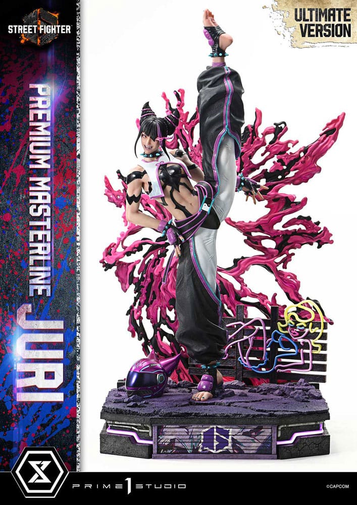 Street Fighter 6 Premium Masterline Series Statue 1/4 Juri Ultimate Version 58 cm