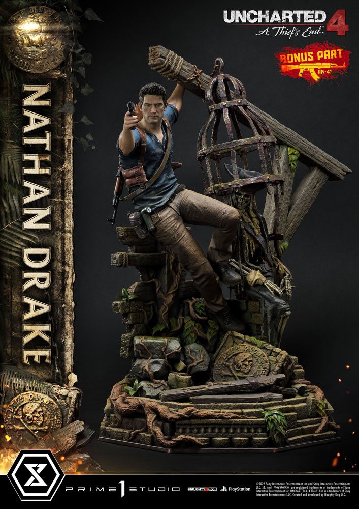 Uncharted 3 Nathan Drake Premium Format Statue - Sideshow