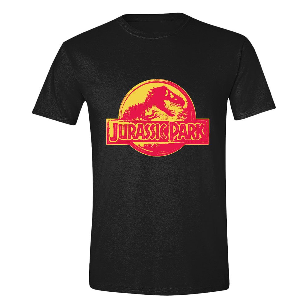Jurassic Park - Sunset Logo  T-Shirt - Maat L