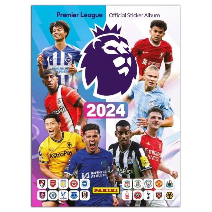 Panini Premier League Official Sticker Collection 2024 Album / English Version - Afbeelding 1 van 1