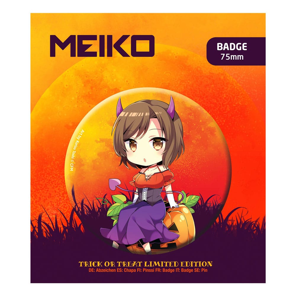 Hatsune Miku Pin Badge Halloween Limited Edition Meiko