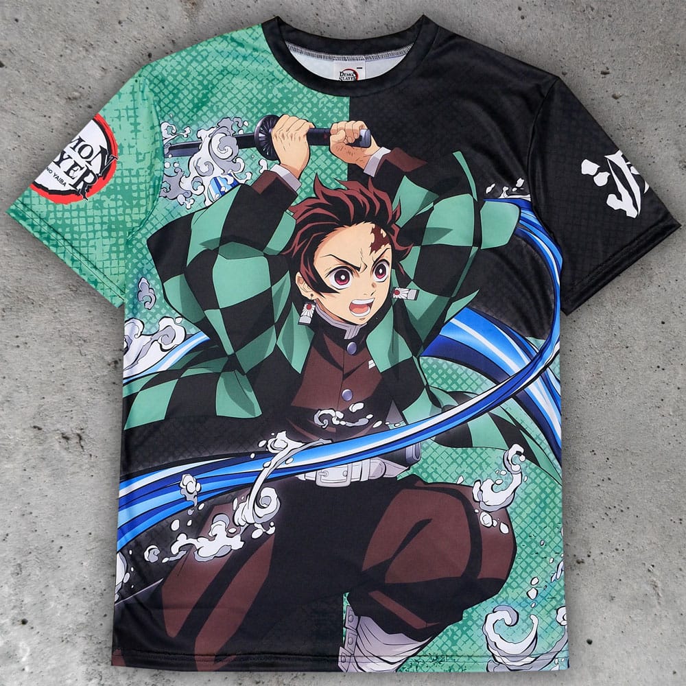 Demon Slayer: Kimetsu no Yaiba T-Shirt Tanjiro Kamado Size M