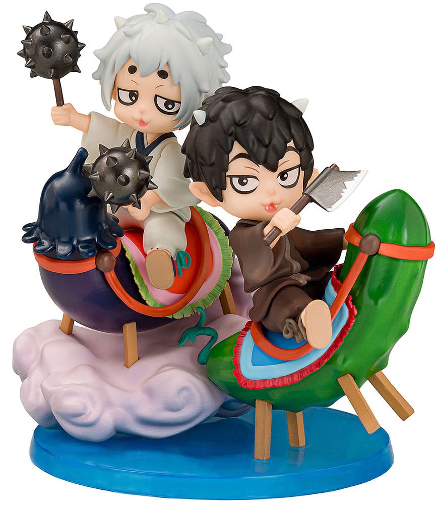 Hozuki no Reitetsu Hakotoniwa PVC Statue Karauri & Nasubi 12 cm