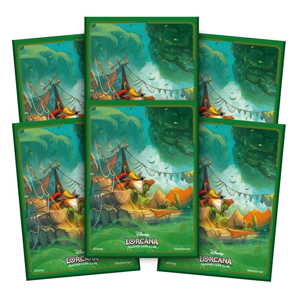 Disney Lorcana TCG Card Sleeves Robin Hood (65)