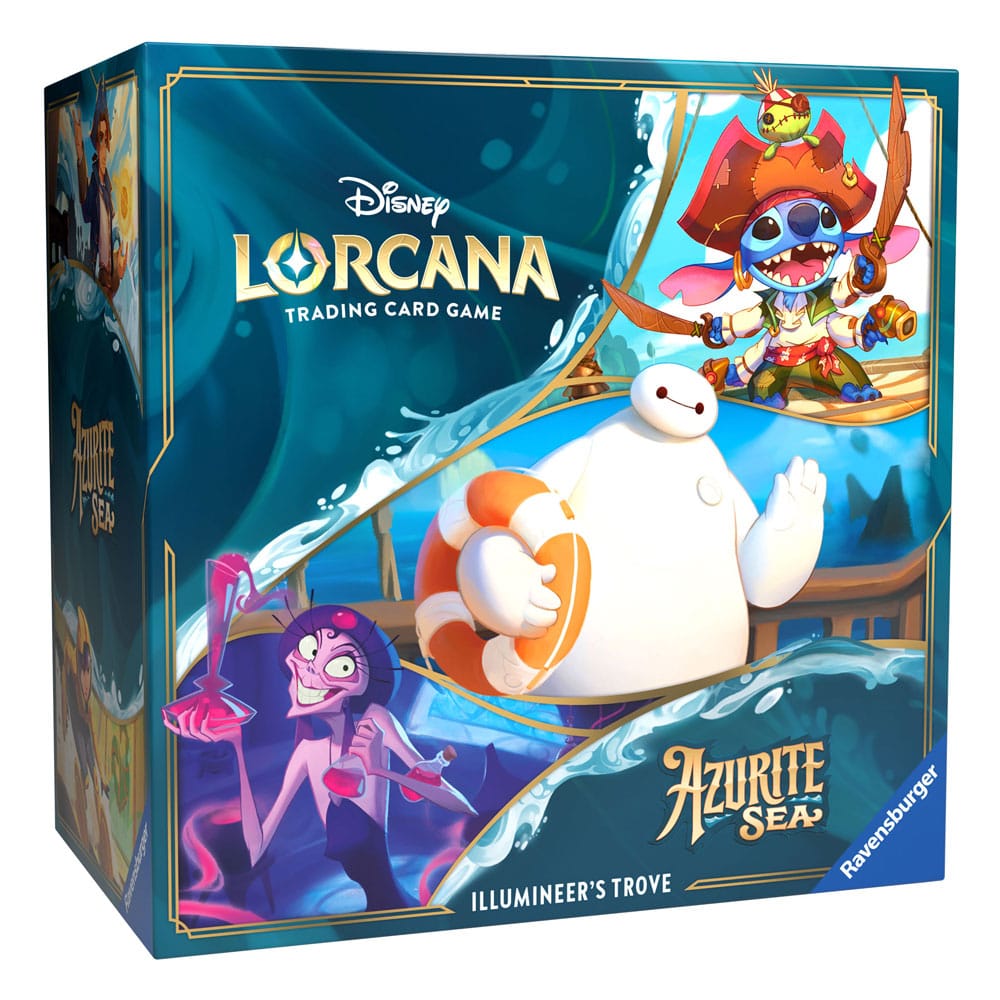 Disney Lorcana TCG Azurite Sea llumineer's Trove *English Edition*