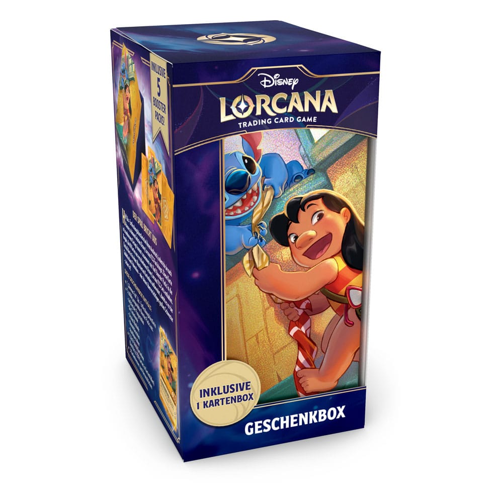 Disney Lorcana TCG Archazias Insel Gift Set Stitch *German Edition*