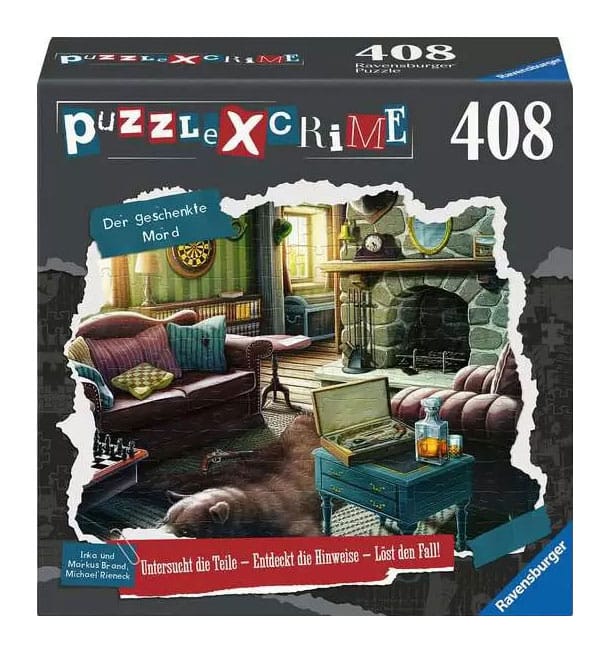 Puzzle X Crime Jigsaw Puzzle Der geschenkte Mord (408 pieces) *German Version*
