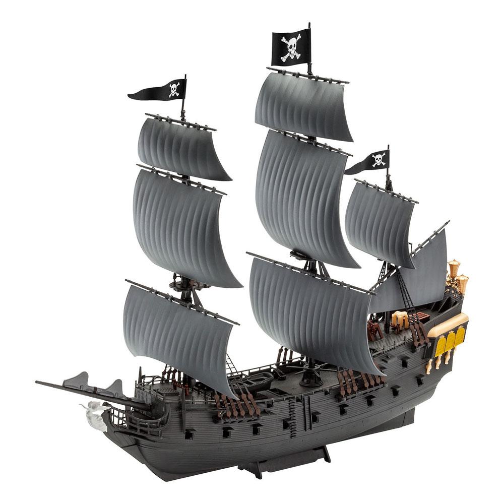 Pirates of the Caribbean Dead Men Tell No Tales Easy-Click Model Kit 1/150 Black Pearl på 26 cm