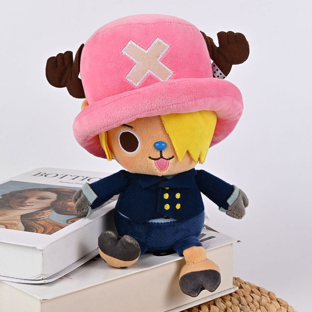 One Piece Plush Figure Chopper x Sanji 25 cm