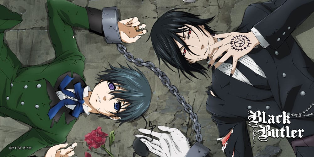 Black Butler XXL Mousepad Ciel x Sebastian