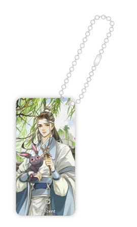 Grandmaster of Demonic Cultivation Summer Season Series Acrylic Domino Keychain Lan Wangji 6 cm