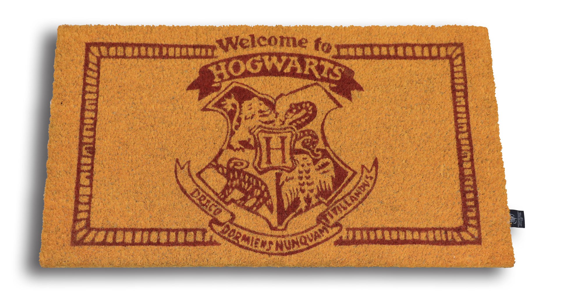 Harry Potter Deurmat Welcome To Hogwarts 43 x 72 cm Bruin