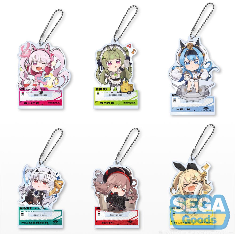 Goddess of Victory: NIKKE Keychain Chocokawa Acrylic Strap with Stand Vol.1 (6)