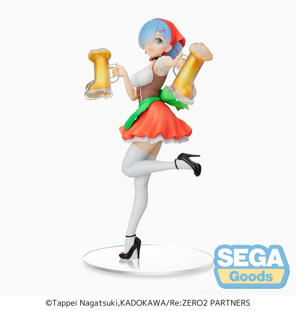 Re:Zero Starting Life in Another World SPM PVC Statue Rem Oktoberfest Ver. (re-run) 21 cm