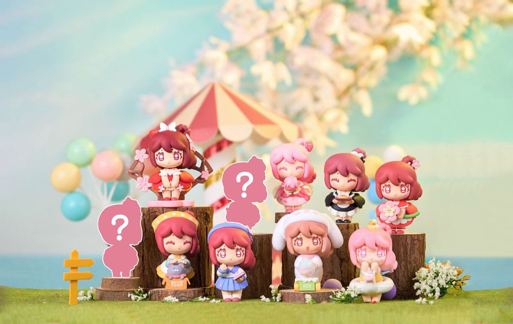 Hello Mini World Trading Figures 8-Pack Change! Cherry blossom girl 8 cm