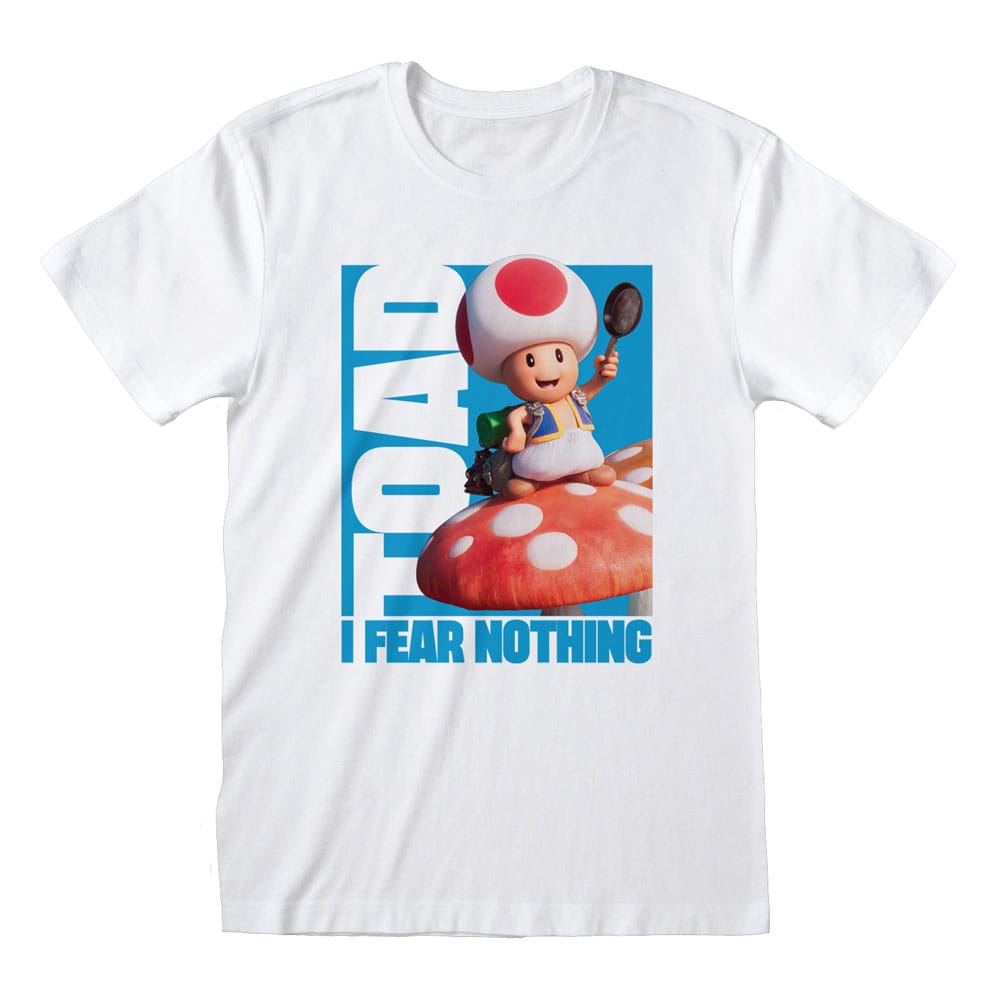 Super Mario Bros T-Shirt Toad Fashion Size M