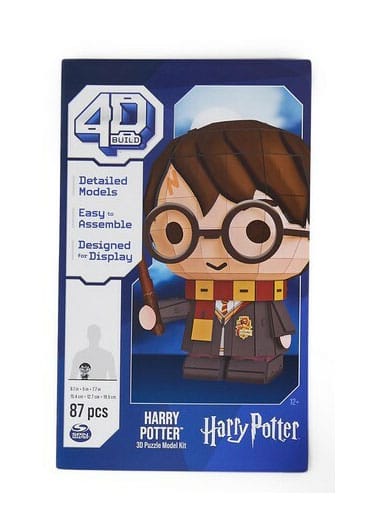 4D Build - Harry Potter 3D-puzzel van Harry Potter-personage 87 stuks - kartonnen bouwpakket