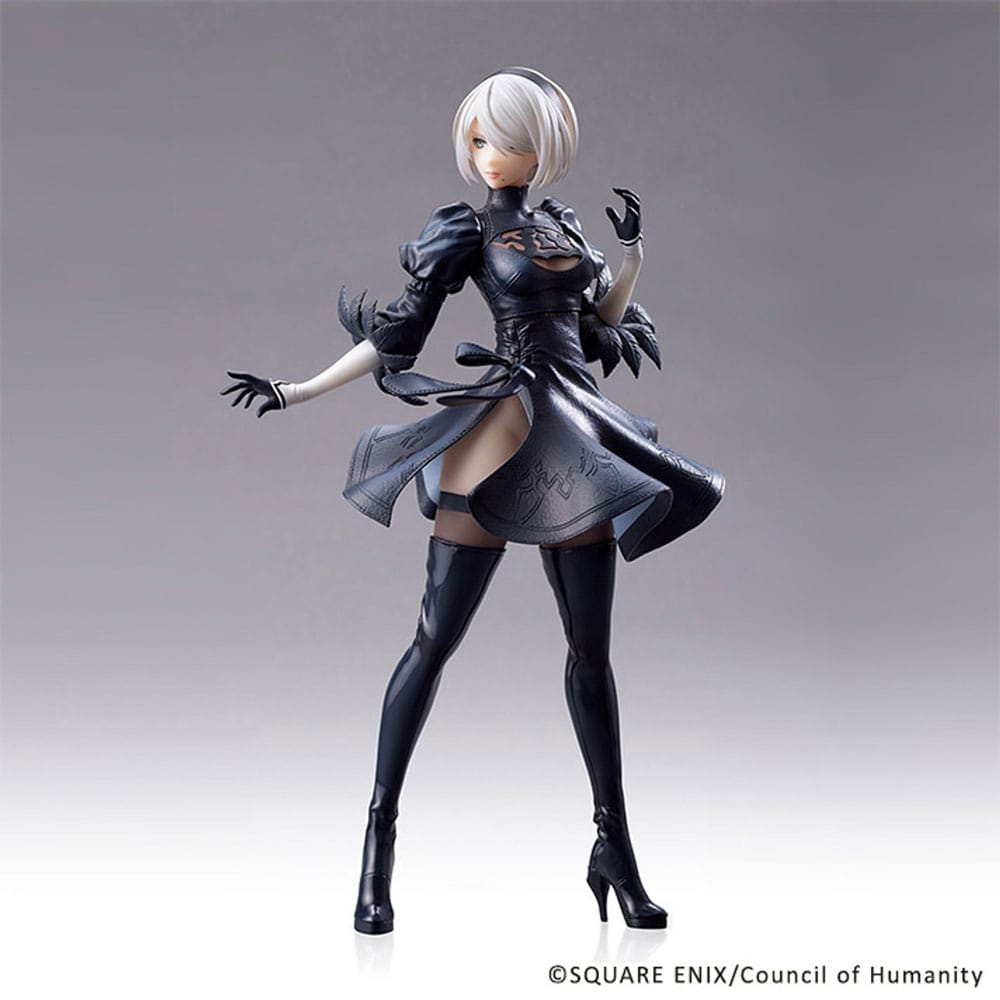 NieR:Automata PVC Statue 2B (YoRHa No.2 Type B) Ver. 1.1a Goggles Ver. 30 cm