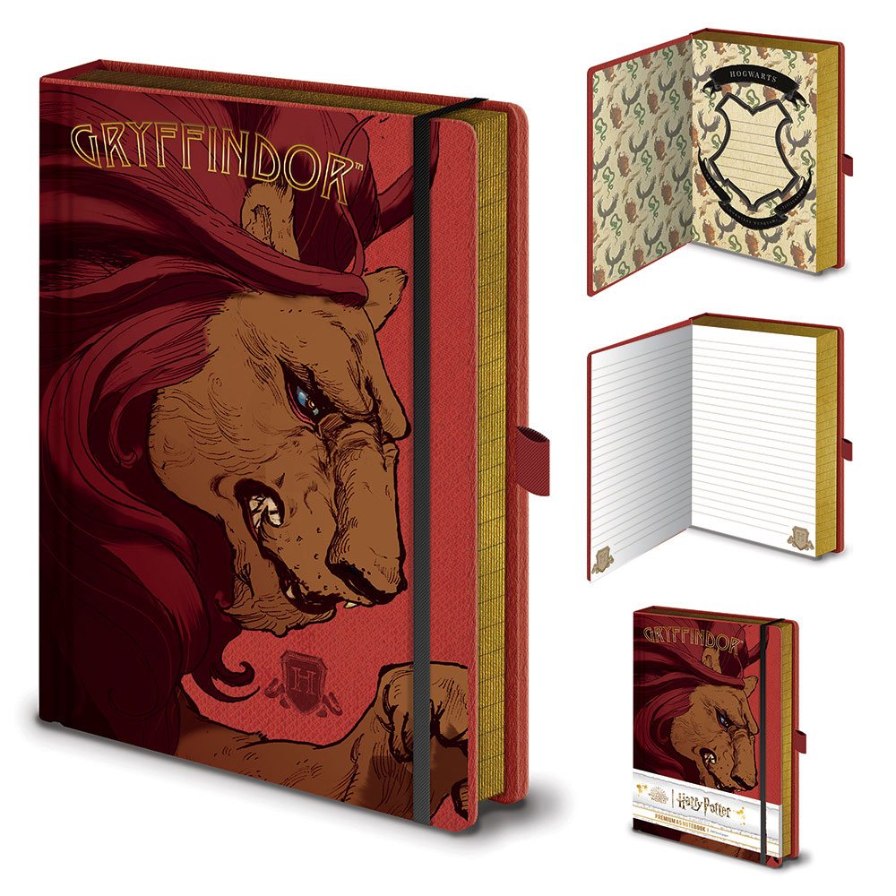 Harry Potter - Intricate Houses - Gryffindor - Premium A5 Notitieboek
