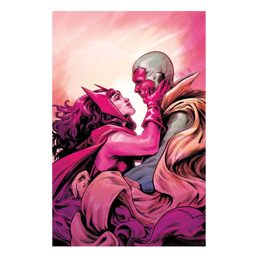 Marvel Art Print Scarlet Witch & Vision 41 x 61 cm - unframed