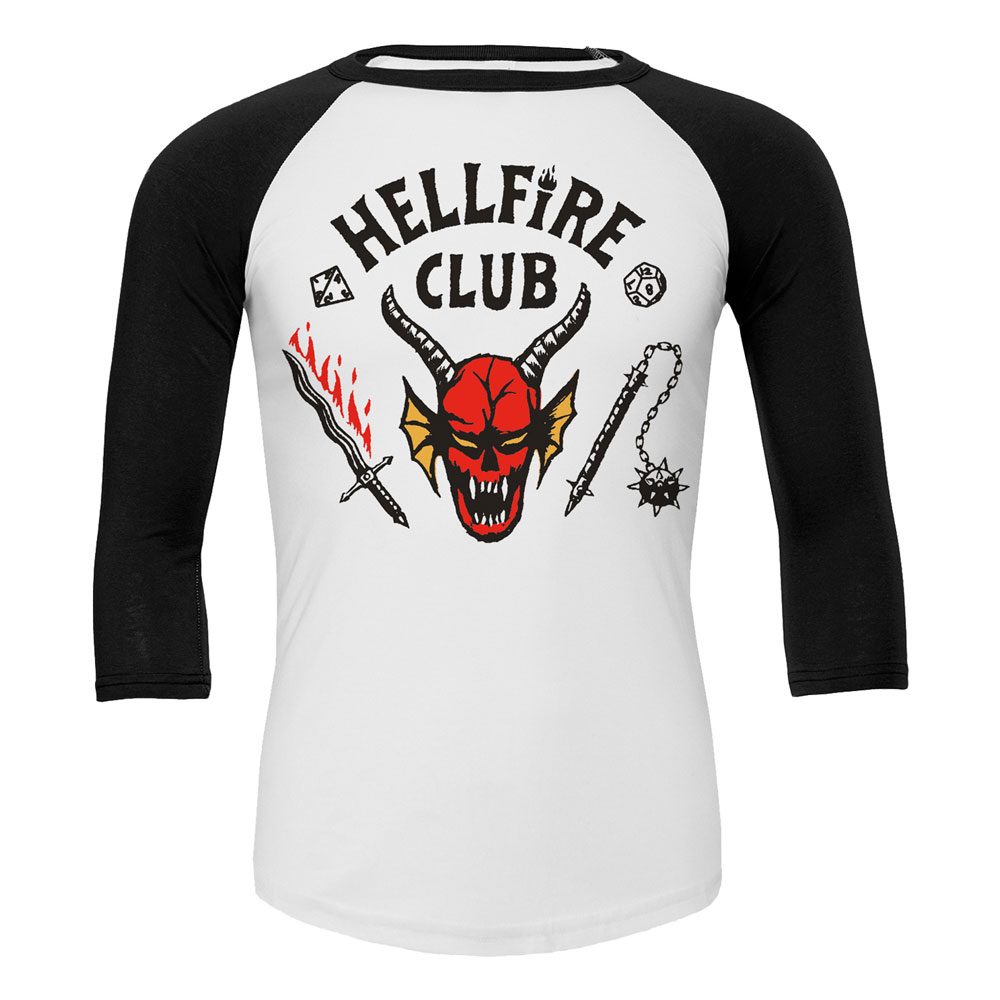 Stranger Things Sweatshirt Hellfire Club Crest Size L