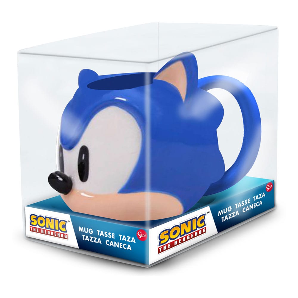 Stor Young Adult - Sega - 3D Dolomiet Mok - Sonic the Hedgehog - 475 ML