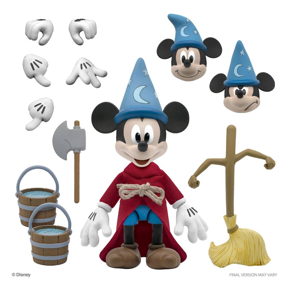 Super 7 Sorcerer's Apprentice Mickey Mouse - Super7 - Disney Ultimates Action Figure