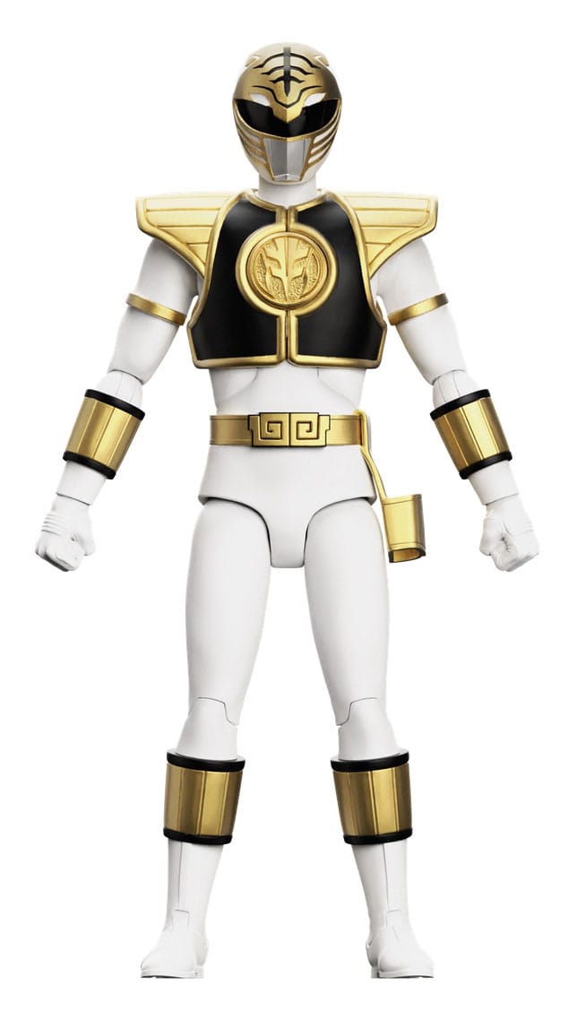 Power Rangers Ultimates Action Figure White Ranger 18 cm