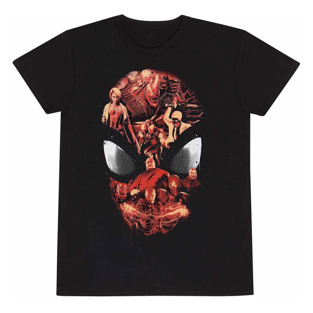 Marvel T-Shirt Spider-Man Video Game - Character Roster Size L