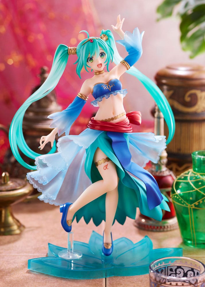 Hatsune Miku AMP PVC Statue Statue Princess Arabian Ver. 18 cm