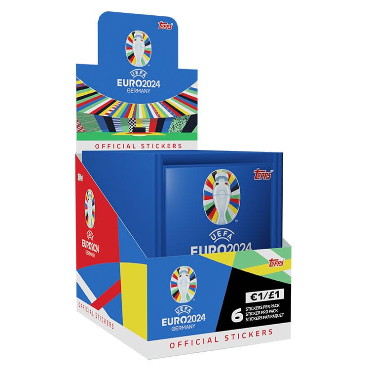 UEFA EURO 2024 Sticker Display 100 Packs