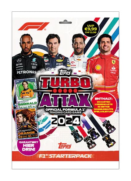 Formula 1 Turbo Attax TCG 2024 F1 Starterpack *German Version*