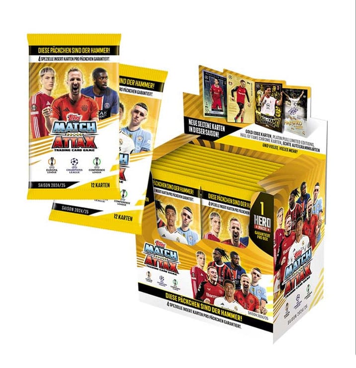 UEFA Club Competitions Match Attax TCG 2024 Booster Display (36) *German Version*