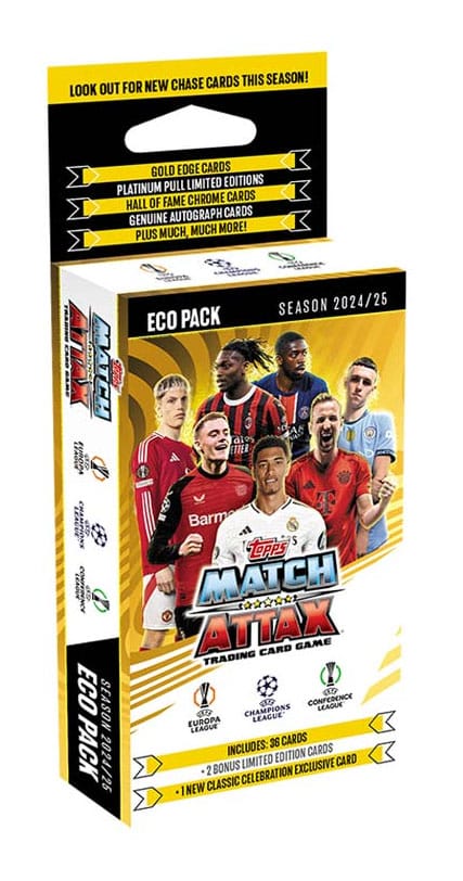 UEFA Club Competitions Match Attax TCG Saison 2024/25 Eco Pack *German Version*