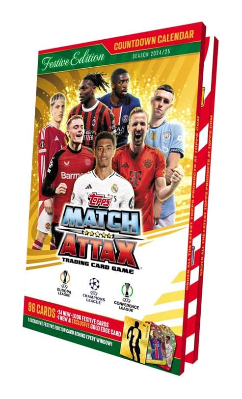 UEFA Club Competitions Match Attax TCG Saison 2024/25 Advent Calendar *German Version*