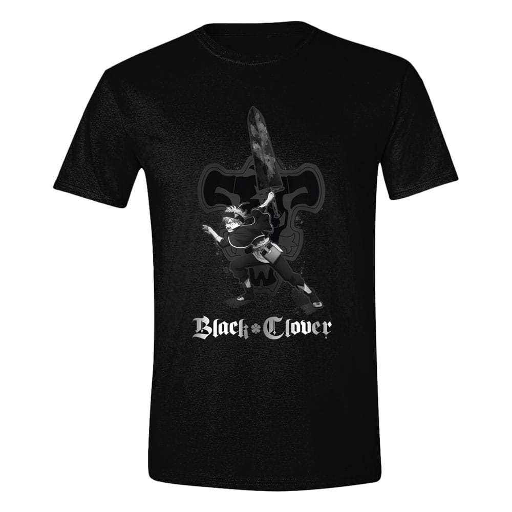 Black Clover T-Shirt Mono Clover Size L