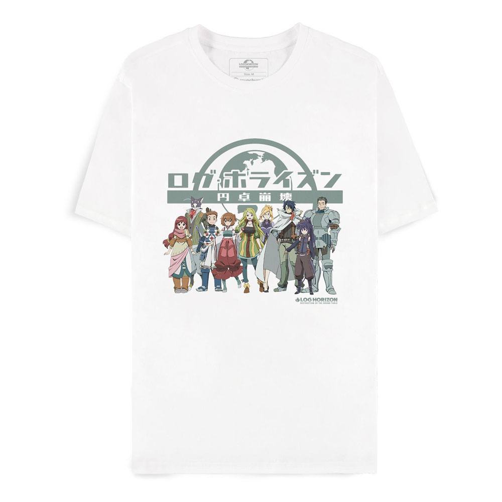 Log Horizon Heren Tshirt -M- Characters Wit