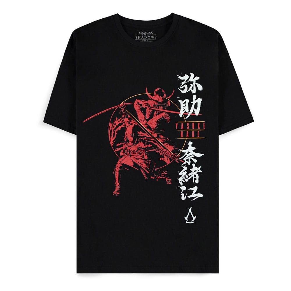 Assassin's Creed - Naoe and Yasuke Heren T-shirt - M - Zwart