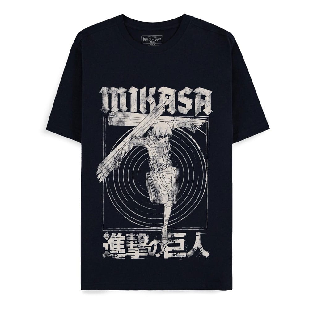 Attack on Titan T-Shirt Mikasa Size S