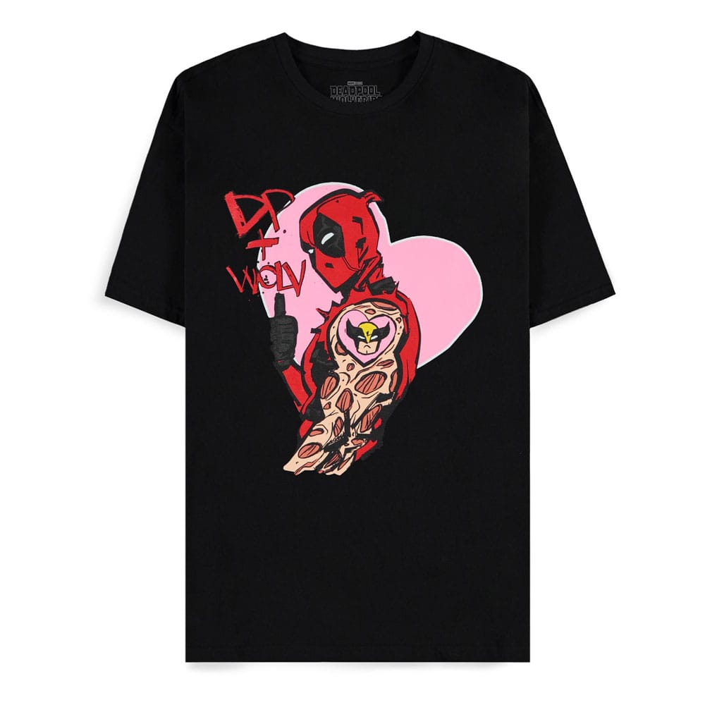 Marvel - Deadpool - DP+Wolly I Heart You - T-shirt (S)