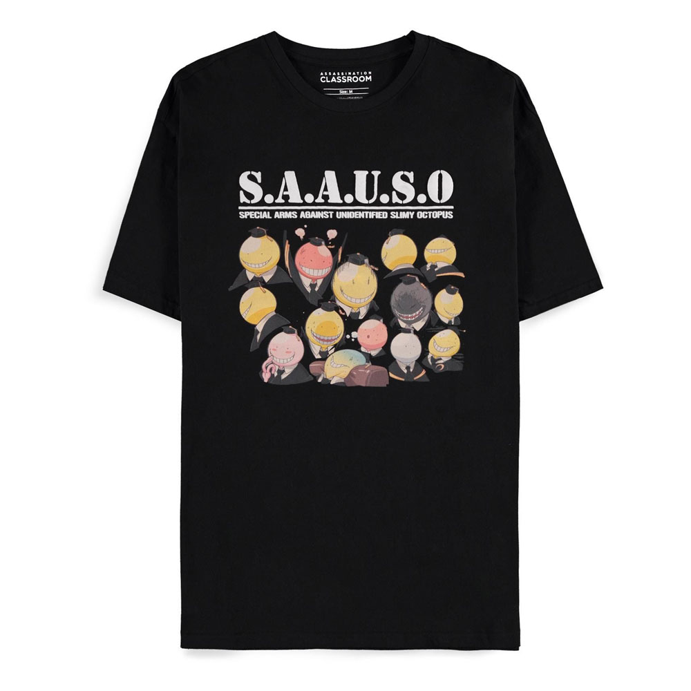 Assassination Classroom T-Shirt Koro-Sensei Faces Size S