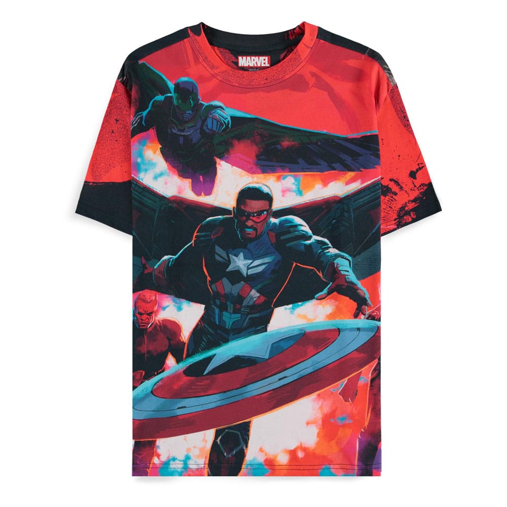 Captain America Brave New World T-Shirt Character Size S