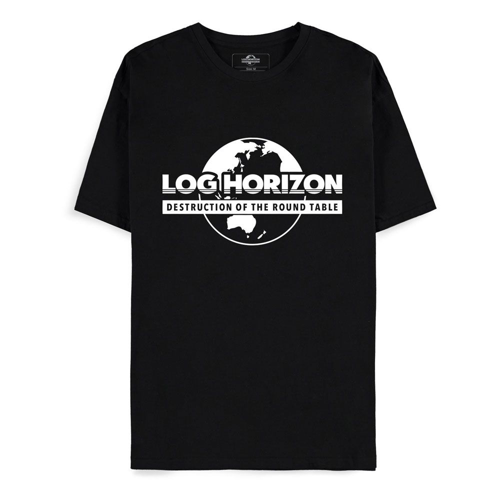 Log Horizon Heren Tshirt -M- Destruction Of The Round Table Zwart