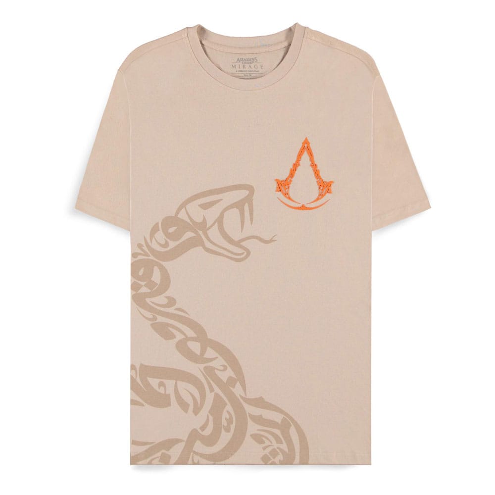 Assassin's Creed T-Shirt Mirage Snake Beige Size S