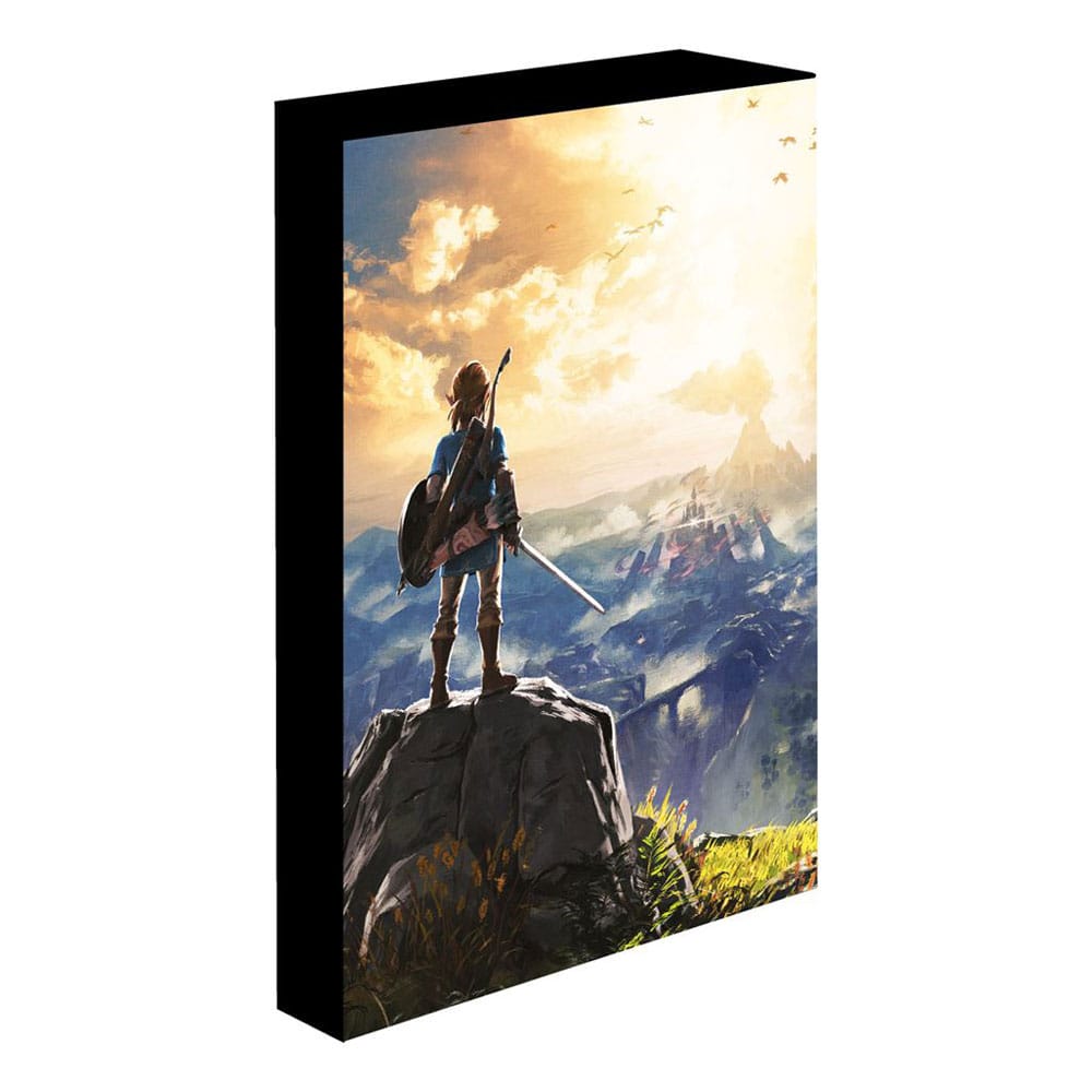 The Legend of Zelda Canvas Print Into The Wilds 30 x 40cm