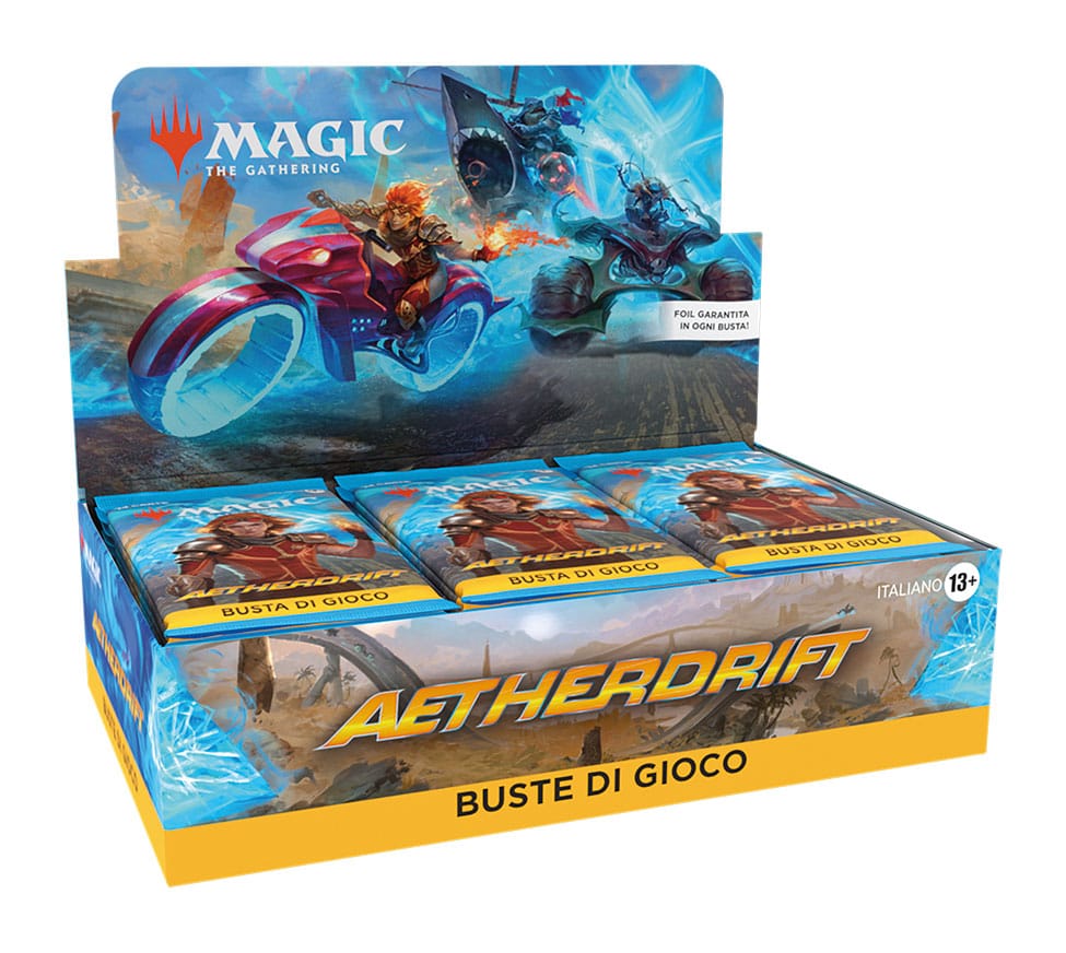 Magic the Gathering Aetherdrift Play Booster Display (30) italian